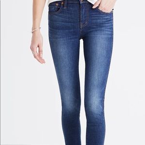 Madewell 9in High Rise Skinny